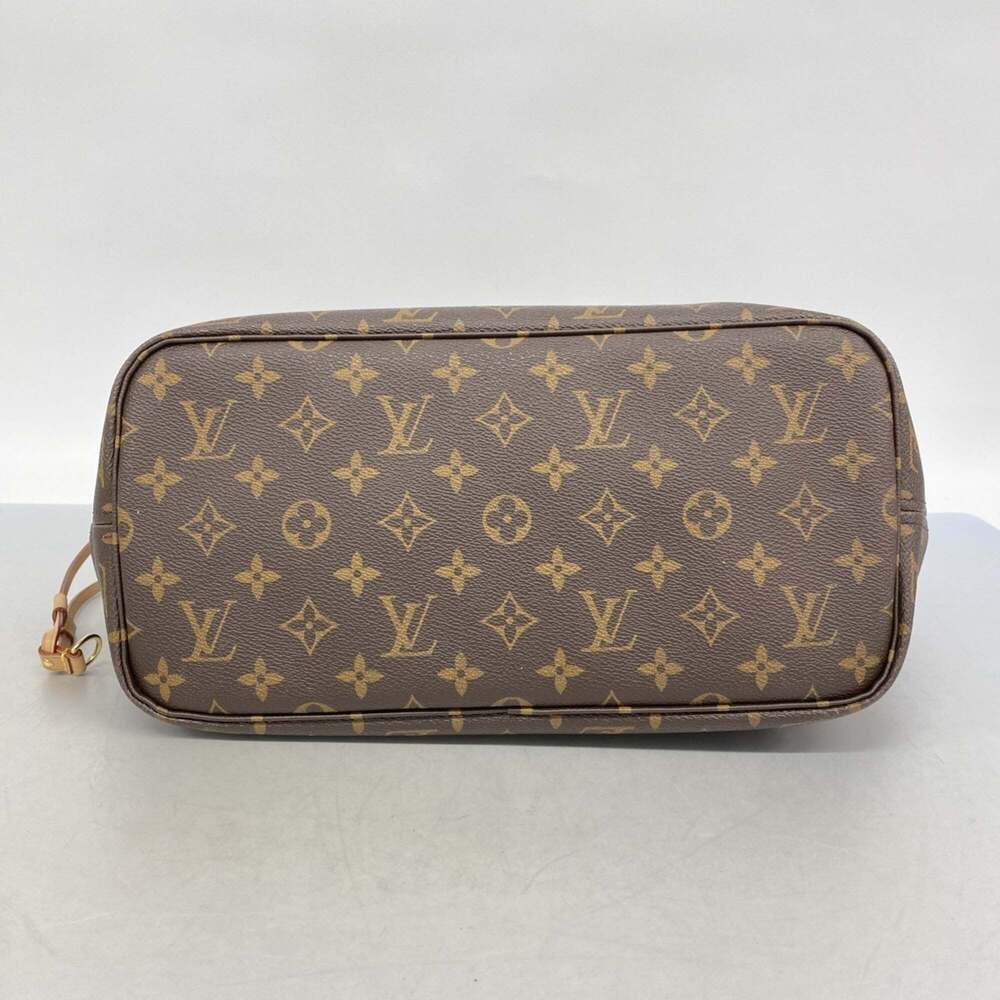 LOUIS VUITTON Brown Monogram Neverfull MM Tote Bag - Picture 3 of 15